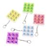 Fully Transparent Cap Silent Axis Decompression Button Decompression Tester Keyboard Silent Keychain