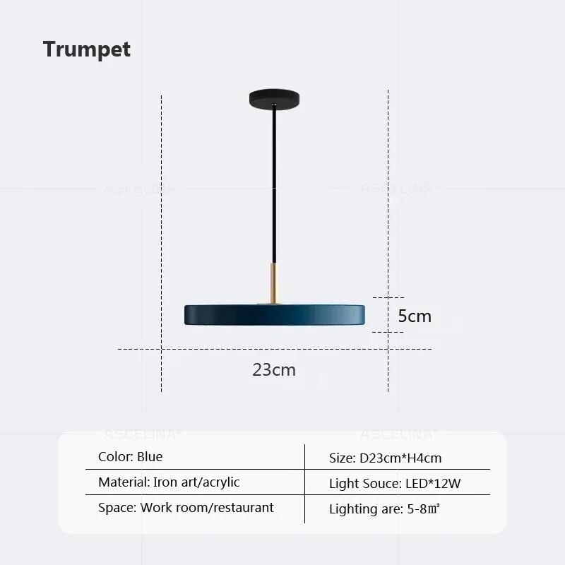 Nordic LED Pendant Light Minimalist Black White Iron Hanging Lamp For Restaurant Living Room Study Bedrooom illumination Fixture