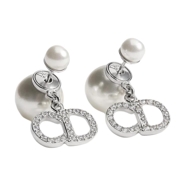 

Dior Minimalist Versatile Design Earrings Unisex earrings Silver E4717WOMCY_D001 F,Silver