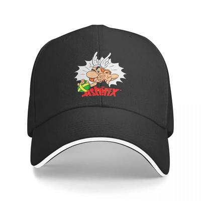 Asterix und Obelix Manga Baseballkappe Retro Anime Cartoon Sandwich Hüte Unisex Verstellbare Dad-Mütze Outdoor