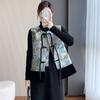 Vest Jacquard Embroidered Vest Rich Woman Vest Ankola Red Guochao Top Vest