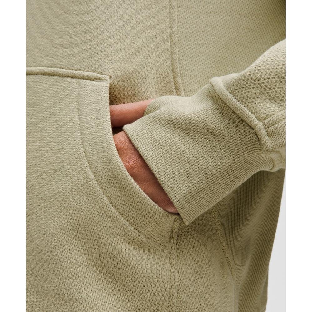 Lululemon Scuba Oversized Funnel Neck Half Zip  Long Honeydew