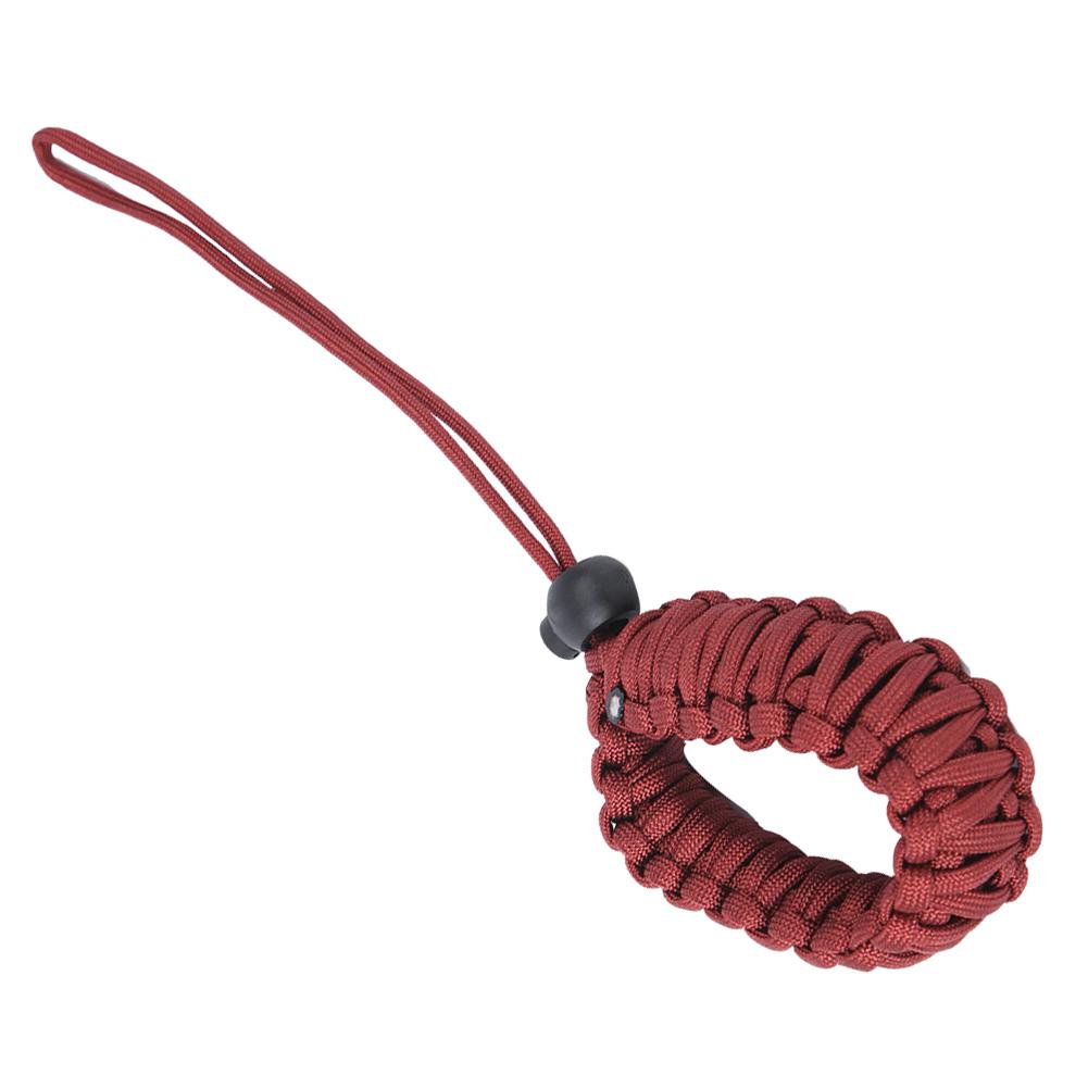 Large Size Camera Lanyard Strap Anti Lost Anti Broken Digital Camera Wrist Band(Red )