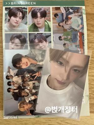 ALPHA DRIVE ONE Lee Sang-won Bling Green Zinc Teka Serum Collaboration Photocard