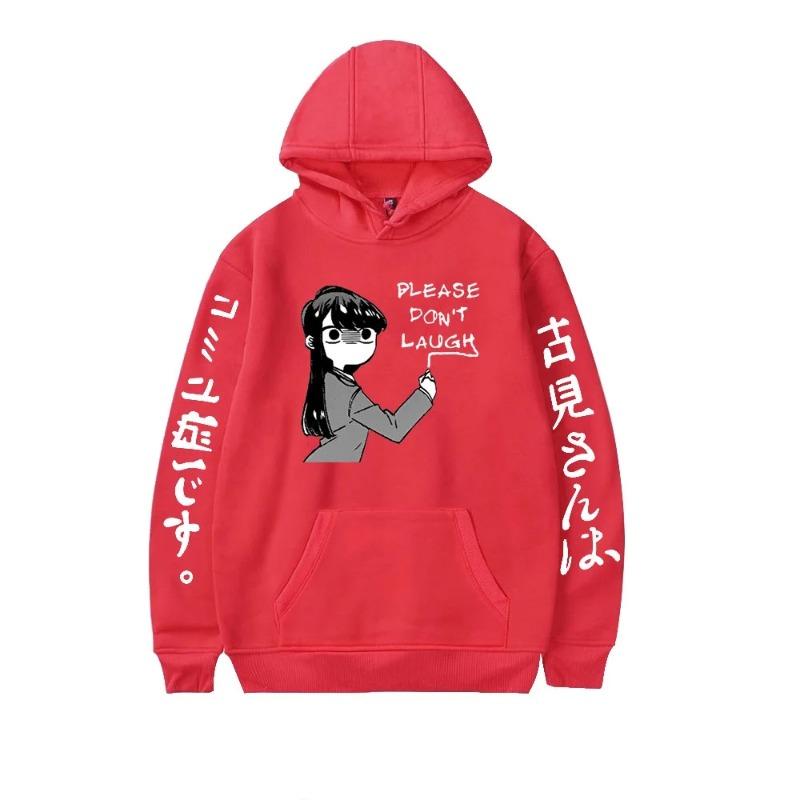 Komi Can't Communicate Autumn Winter Fashion New Hoodie Unisex Clothes Sweatshirt Harajuku Anime Pullover Oversize