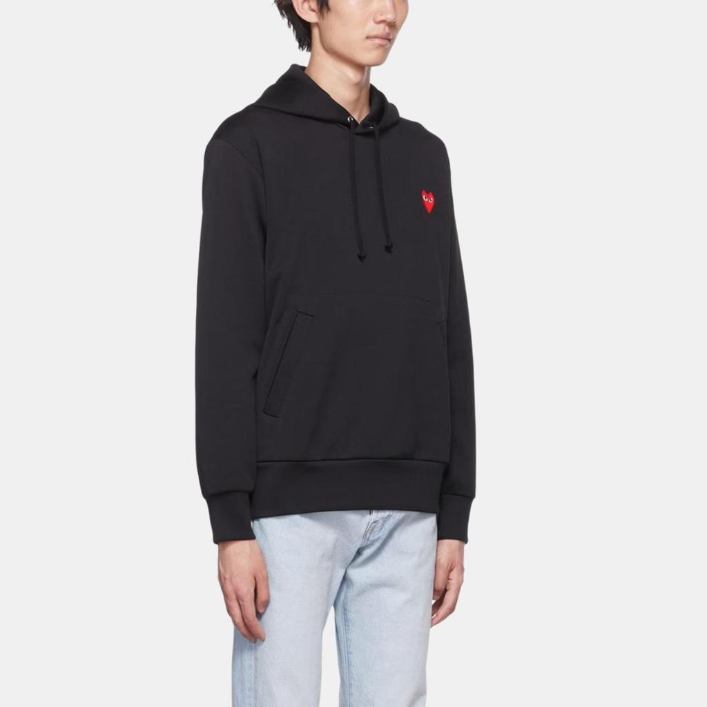CDG play Sweatshirt Unisex Black AX-T294-051-BLACK