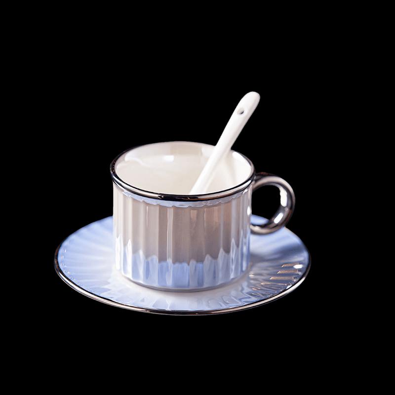 DuPont Light Luxury Roman Ceramic Coffee Cup Set
