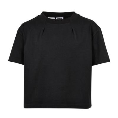 Urban Classics Girls Pleated Organic Oversized T-Shirt