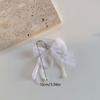 Y2K Aesthetic  Lace Bow Keychain Ins Sweet Bow Keyring Bag Pendant Delicate Backpack Hanging Decoration Gifts