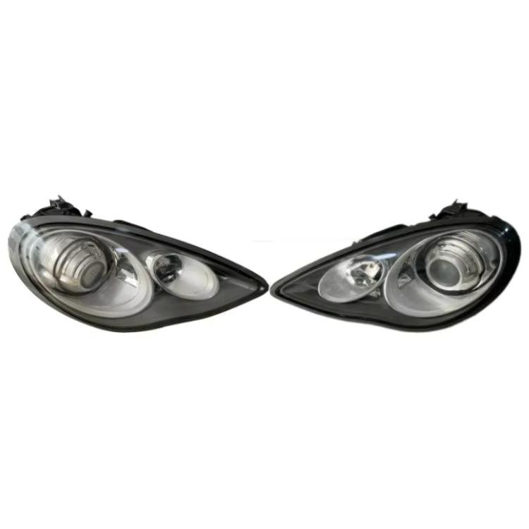 Front Headlight for Panamera 2010-2016 (9706311163, 9706311164) Halogen - 72 Watts