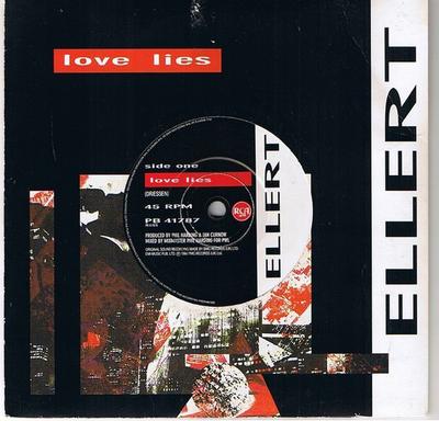 7inch Record ELLERT DRIESSEN - Love Lies PB41787 RCA 1988 UK Dance & Electronica Used