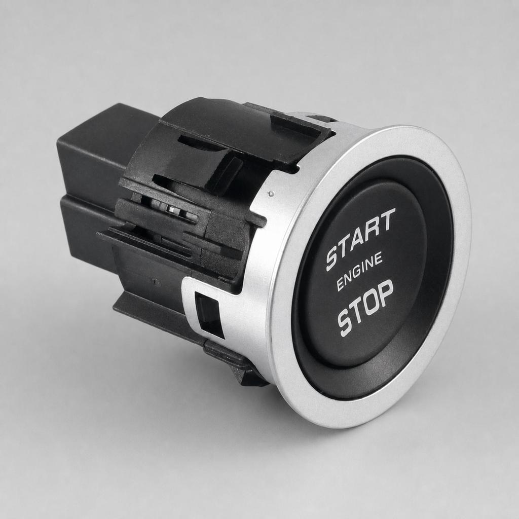 Engine Activation Stop Button Decorative Push Start Luxurious