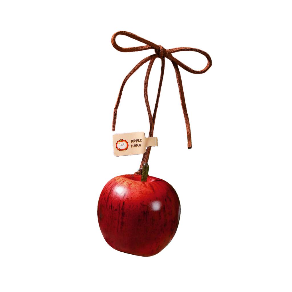 Shatterproof Foam Fruit Festival Tree Decorations Realistic Snake Fruit Christmas Tree Hanging Ornament For Bag Charm