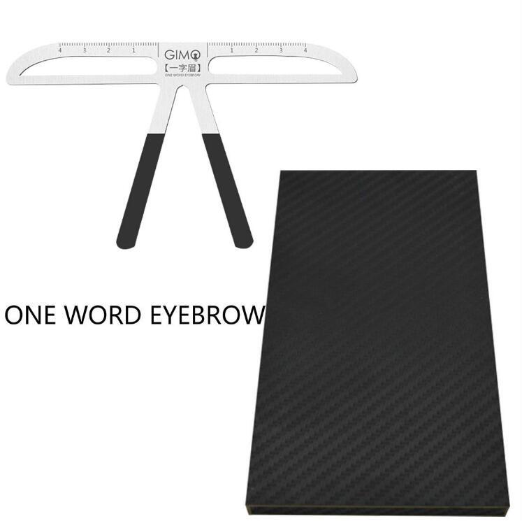 Permanent Makeup Eyebrow Balance Ruler Three-Point Positioning Balance Ruler Eyebrow Measurement
