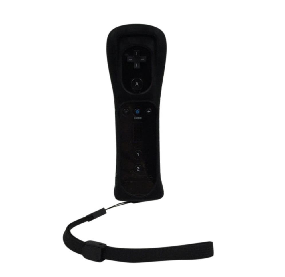 Silikon Kılıflı Wii Gamepad için Kablosuz Bluetooth Uzaktan Kumanda Hareket Sensörlü