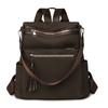 Women's Multi-Function Shoulder Bag Tassel Backpack