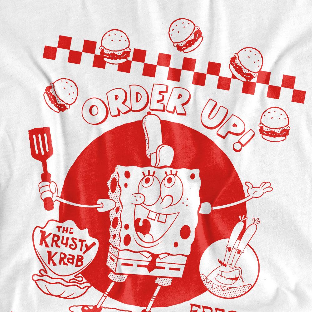 SpongeBob SquarePants Unisex Adult Order Up! T-Shirt