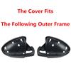 Side Wing Mirror Cover For Chevrolet Cruze 2009 2010 2011 2012 2013 Rearview Mirror Shell Housing Automotive Accessories Trim