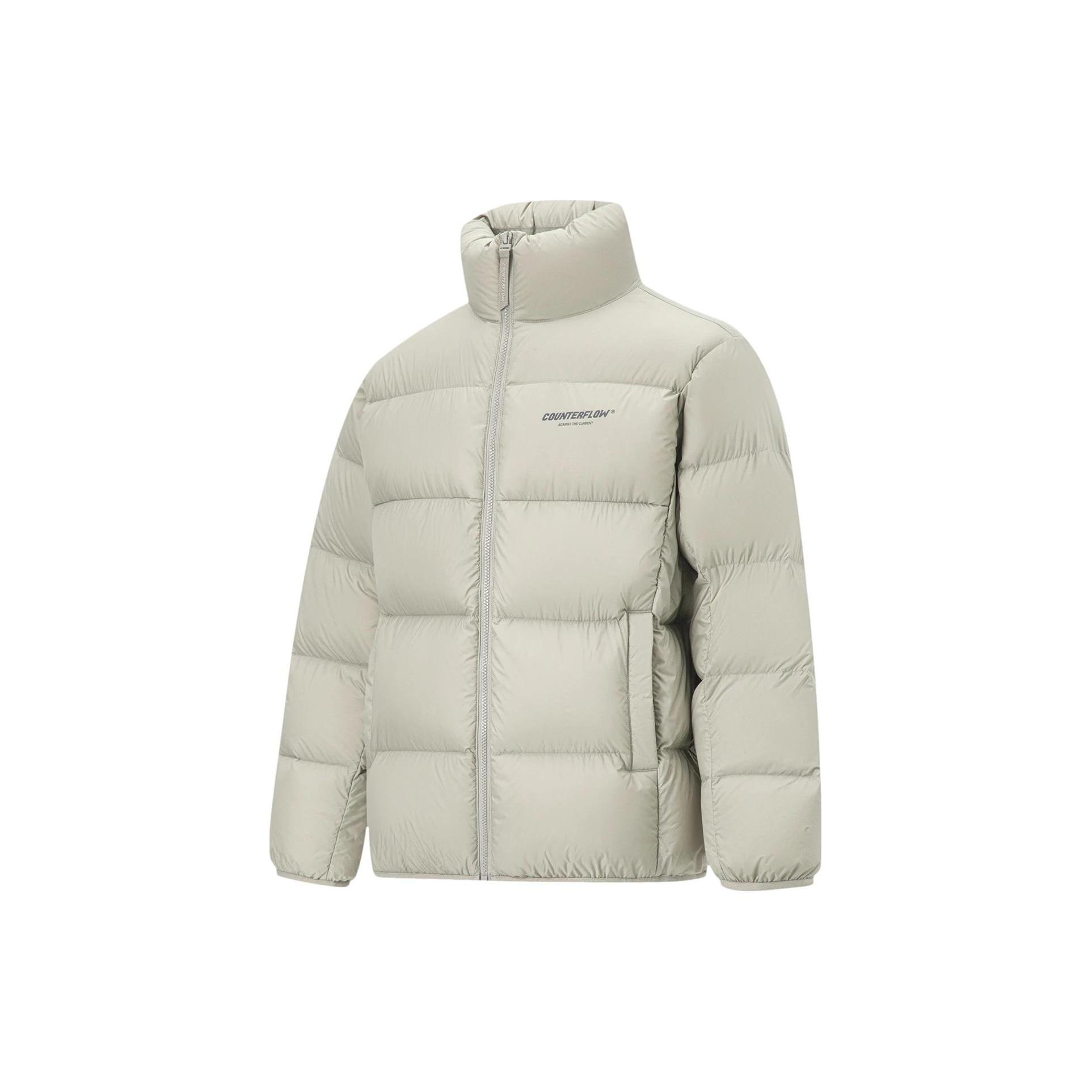 Мужская/женская пуховая куртка Li Ning CF Rock Ridge Gray AYMT275-3 M