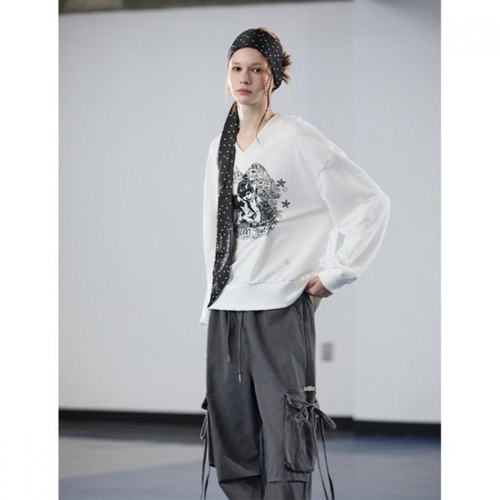 Egoist V Neck Sweatshirt  Er3otl03 