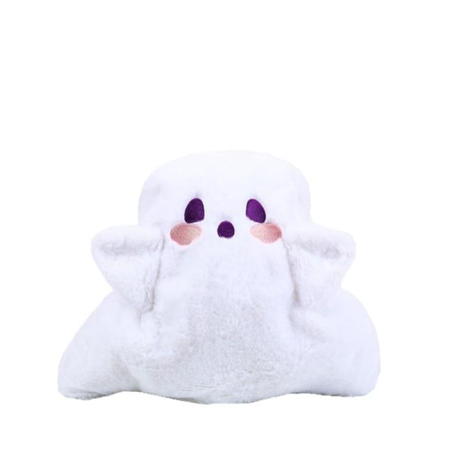 2025 Cute Ghost Cartoon Plush Backpack & Crossbody Bag for Students