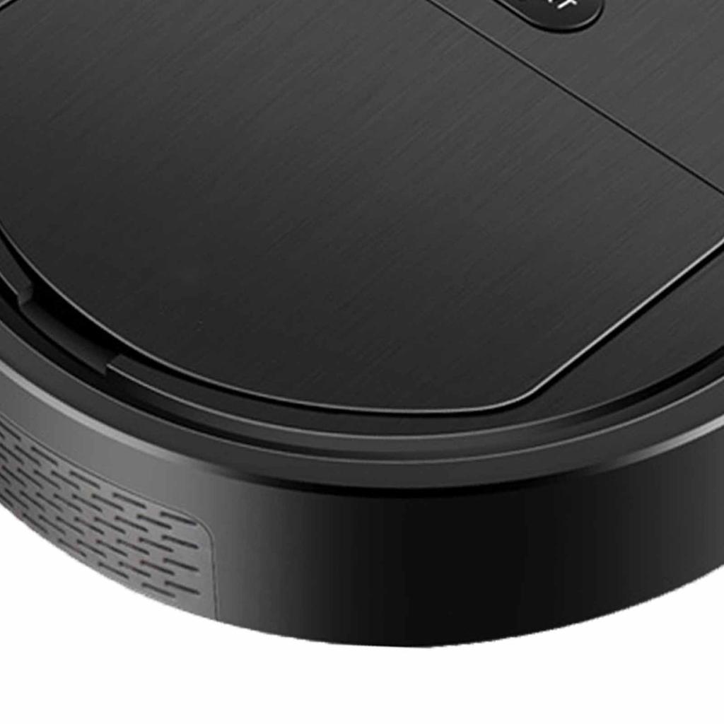 Cleaner Robot Black Highly Efficient Vacuuming Smart Navigation Reservation Time Setting Sweeping