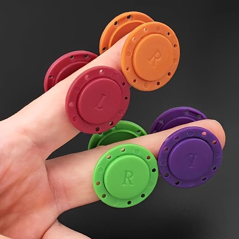 3 pairs (6pcs) of magnetic buttons, strong fixed invisible buttons, for clothes and bags, down jackets and coat plastic buttons