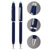 Official CROSS Century 2 Ballpoint Medium Translucent Blue Lacquer Polished Officially Imported Pen, Nib, Chrome, AT0082WG-158,