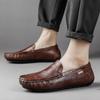 Luxury Penny Loafers Men Casual Shoes Zapatos De Hombre Leather Male Shoes Adult Mens Driving Moccasin Soft Slip On Flats 2024