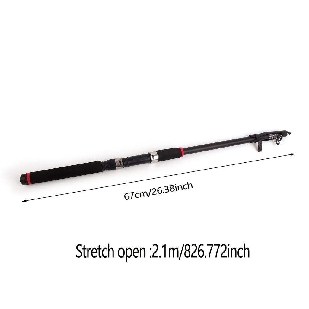 Telescopic Long-Cast Sea Fishing Rod