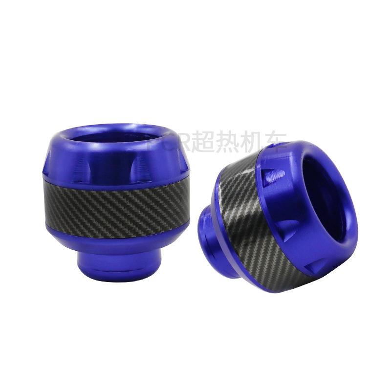 2Pcs Aluminum Auto Wheel Protection Crash Pads Scooter Frame Slider Fairing Guard Tuning Falling Protector Moto Accessories