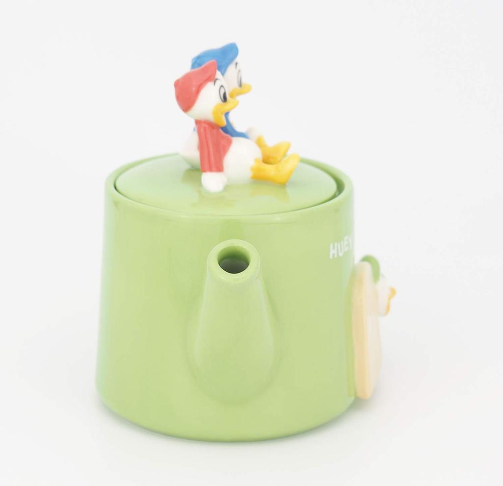 Disney Huey, Dewey & Louie Teapot, 350ml, Green (SAN2959)
