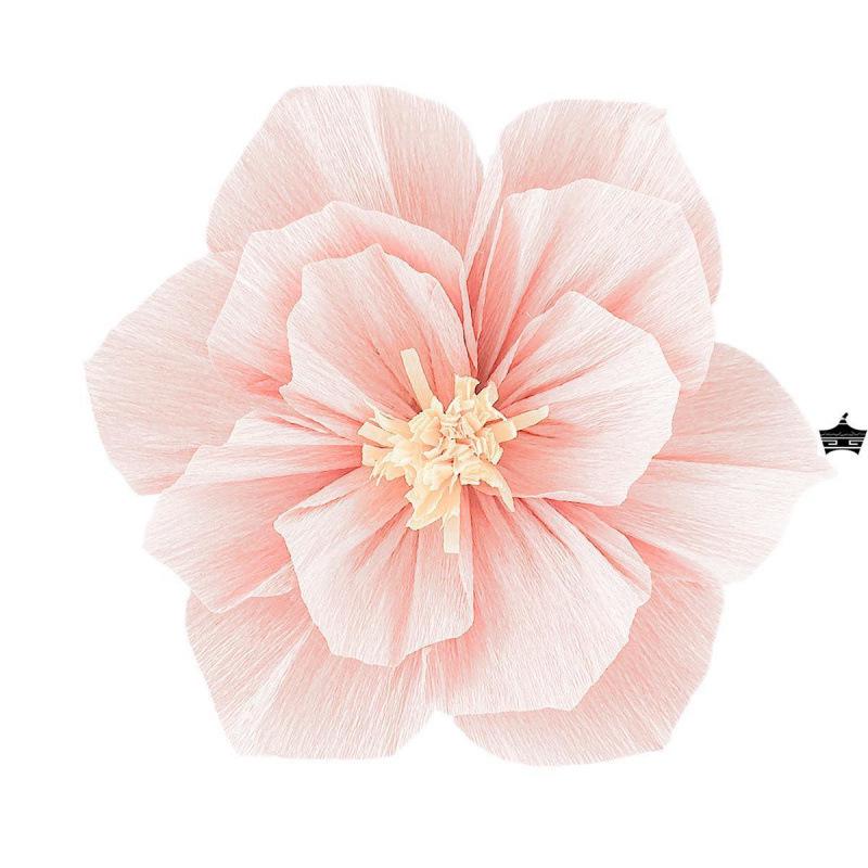 3D Crepe Paper Flower Wedding Decoration Set for Bedroom Wall