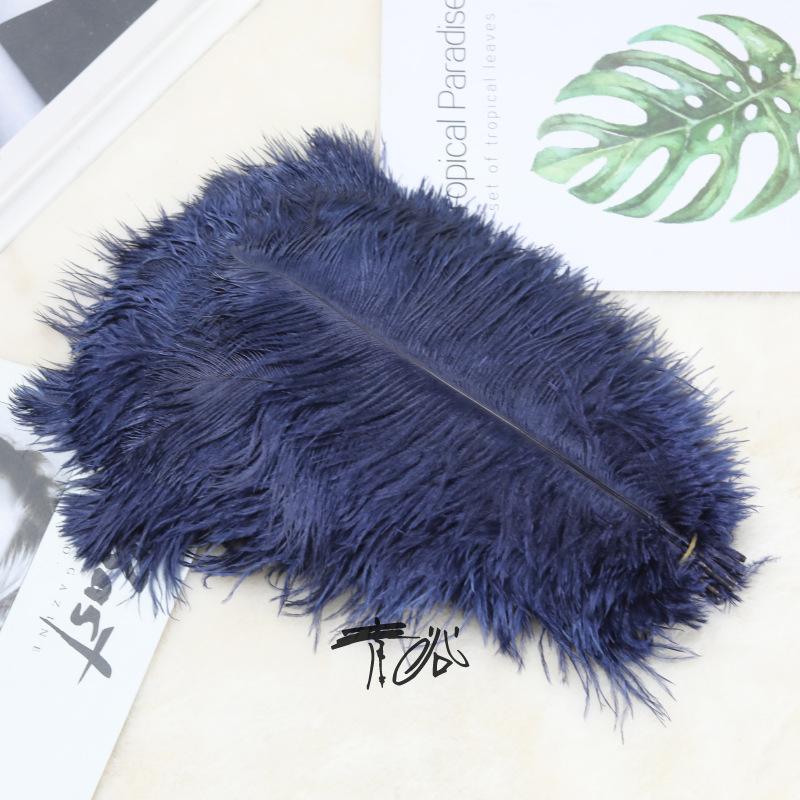 Colored Ostrich Feathers 30-35Cm Stage Performance Wedding Bouquet Decoration Ostrich Feathers