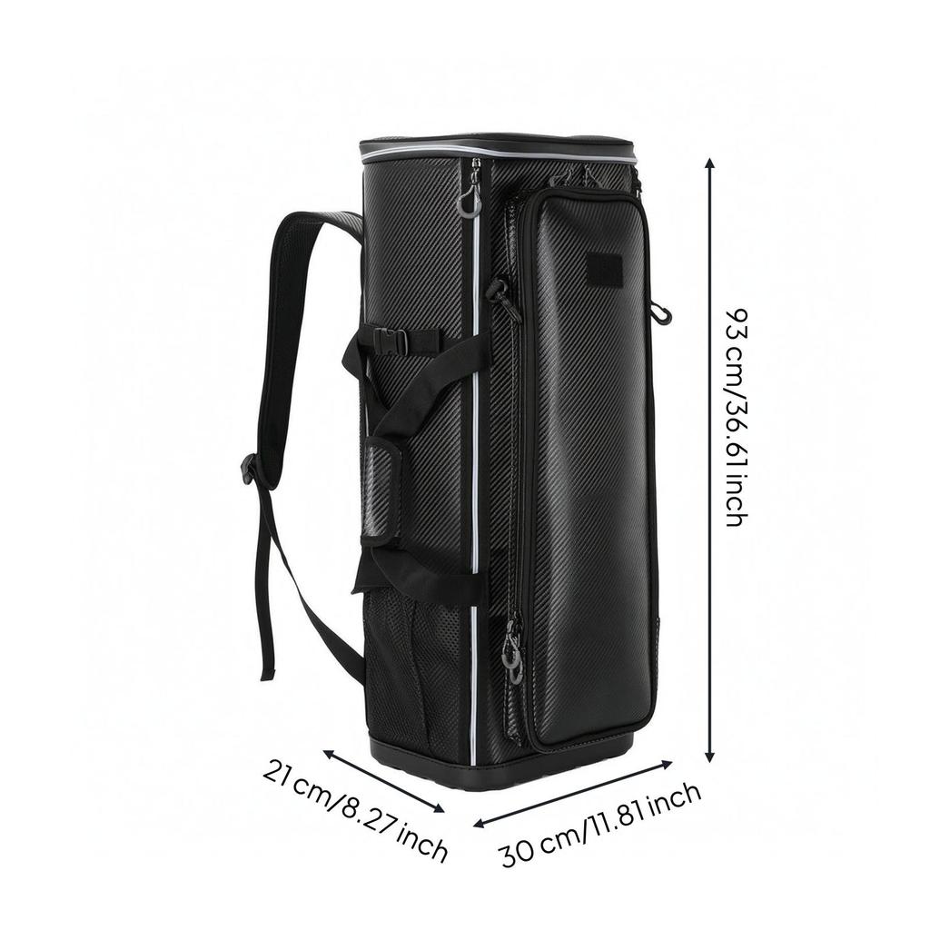 folding Chair Backpack Firm-Body Fishing Tackle Structured Base