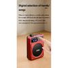 Mini Digital FM Radio HD Display 76-108mhz Radios Wireless Bluetooth 5.3 Speaker Portable Voice Amplifier with TF Card USB Slot