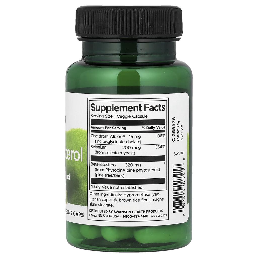 Beta-Sitosterol, 30 Veggie Capsules