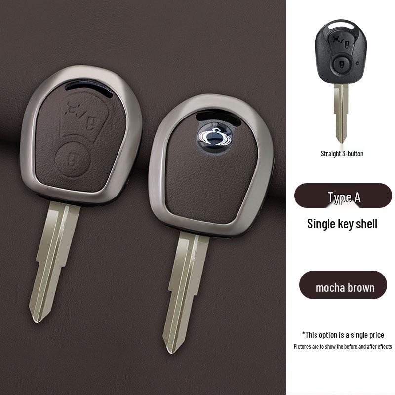 Metal Shell Key Cover & Buckle for SsangYong Korando/Rexton Remote