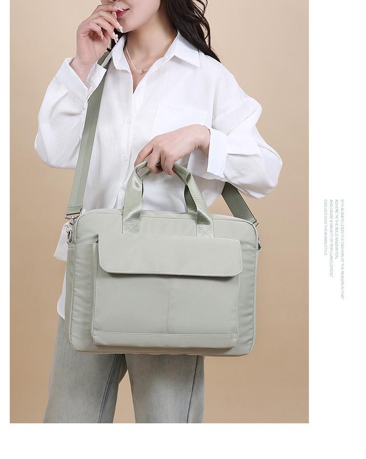 Xiaoxin 13-16 Inch Schokabsorberende Fleece Laptop Crossbody Tas