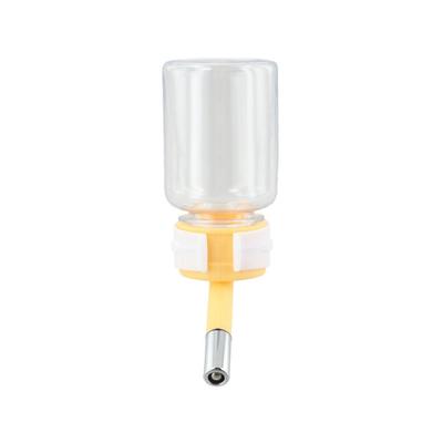 Distributeur d'eau suspendu pour hamster Tête à bille Anti-fuite Bouteille d'eau pour hamsters 80/120 ml Bouteilles d'eau automatiques pour lapin