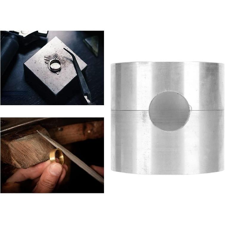 Casting Sandbox Melting Pot, Aluminum Alloy Small Jewelry Sand Casting Melting Pot Jewelry Casting Melting Tool for Metal Jewelry Makers And Jewelry