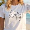Just Married Wifey Tee, Est 2026 | Honeymoon Bride Bridal Shower