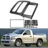 2DIN Car Radio Stereo Fascia Frame Dash CD Panel Trim Replacement for Dodge Ram Truck 2002‑2005