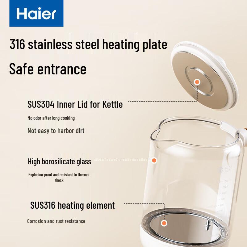 HAIER Chytrá rychlovarná konvice na kojeneckou výživu