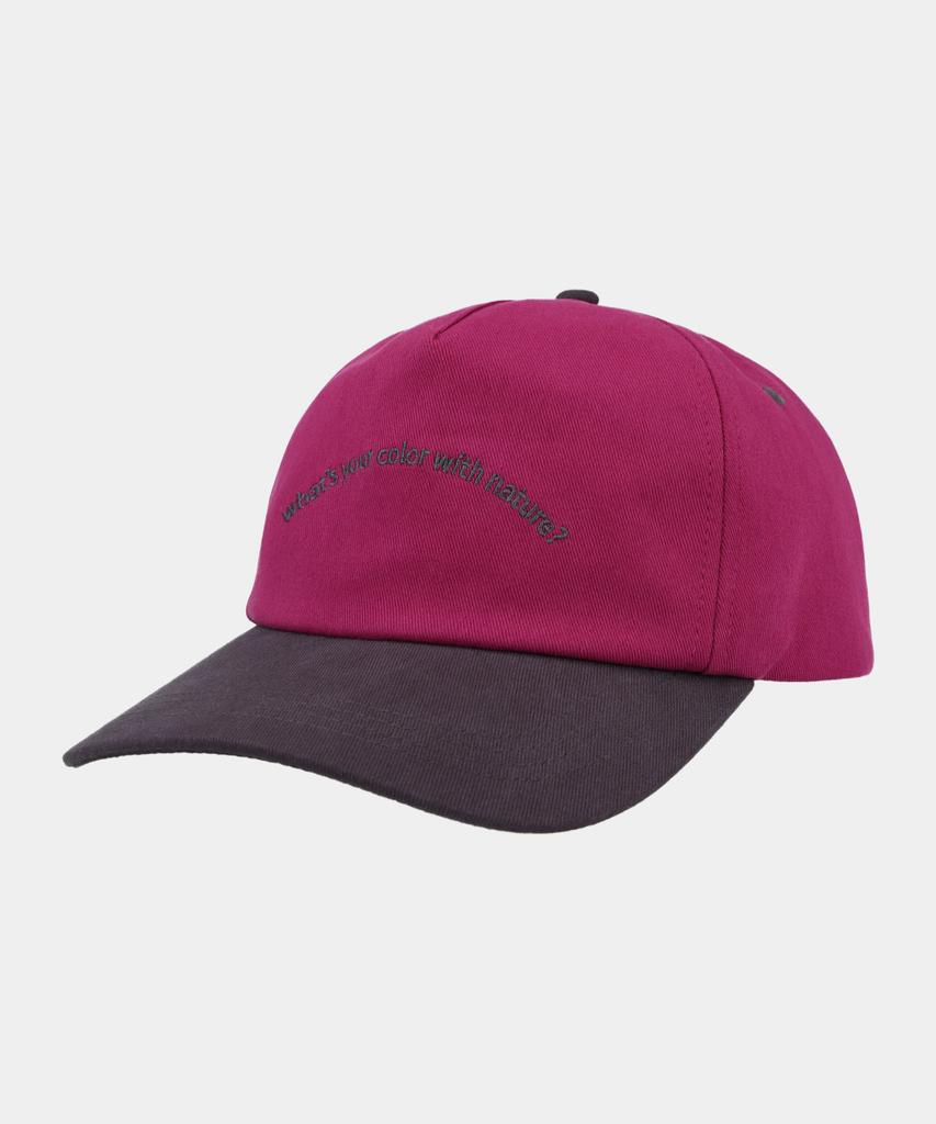 Haisan Slogan 5P Ball Cap (Magenta)