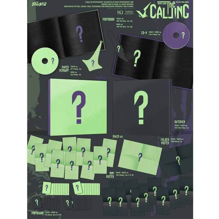 [POB] xikers [ROUTE ZERO : The CALLING] 8th MINI ALBUM