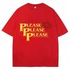 Sabrina Carpenter Letter Please New Cotton Cartoon Printed New Unisexs and Womens Fashion Casual Round Neck Short Sleeve