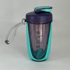 600 ml Mixer-Shaker-Flasche mit Schneebesen, Kunststoff-Protein-Shakes, auslaufsicherer Becher für Workout, Fitnessstudio, Sport