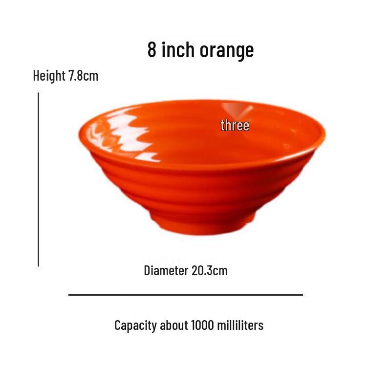 Commercial Melamine Noodle Bowl