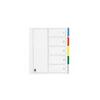 Marbig 5 Tab Dividers (Coloured)
